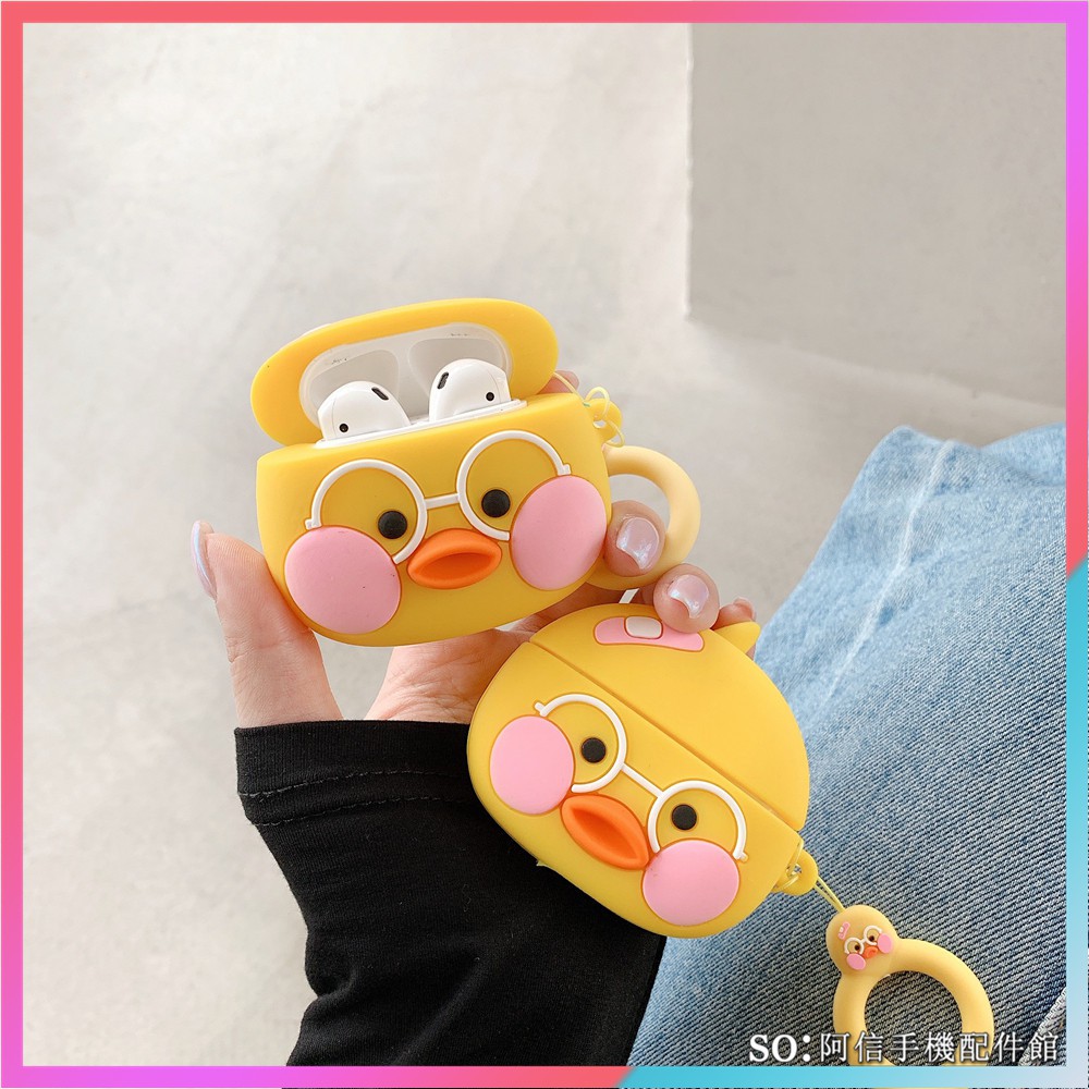 Vỏ Đựng Bảo Vệ Hộp Sạc Tai Nghe Airpods 3 Bằng Silicone Xinh Xắn