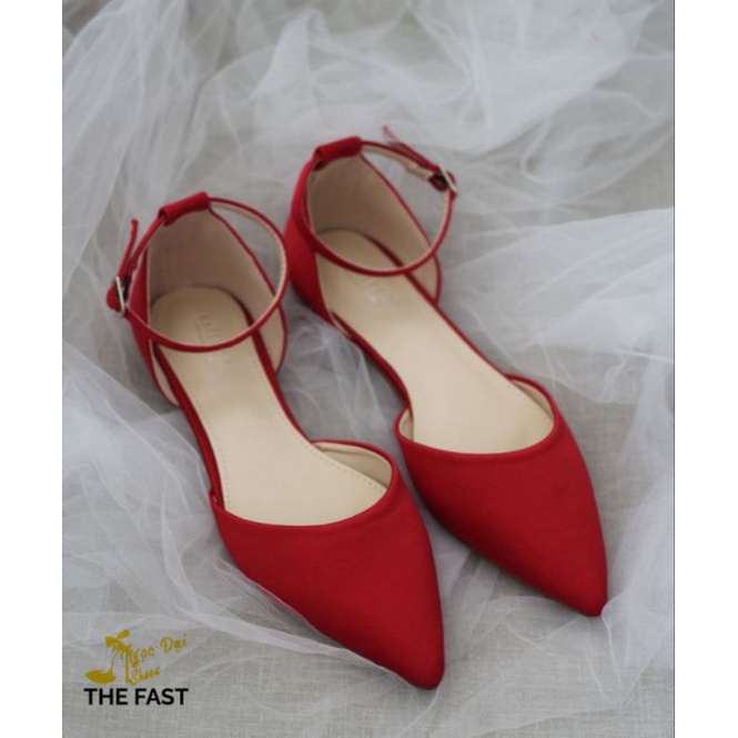 Giày sabo thấp 1cm  hậu búp bê xinh NĐ91