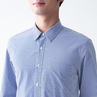 MUJI ÁO SƠ MI VẢI CA RÔ