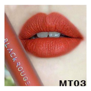 SON KEM LÌ BLACK ROUGE MT03 - CAM ĐẤT Power Proof Matte Tint