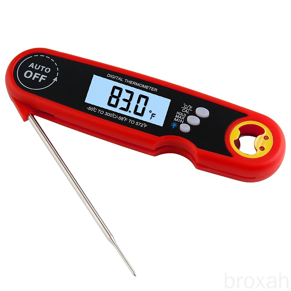 Nhiệt Kế Điện Tử Đo Nhiệt Độ Thịt Nướng Bbq Chống Thấm Nước