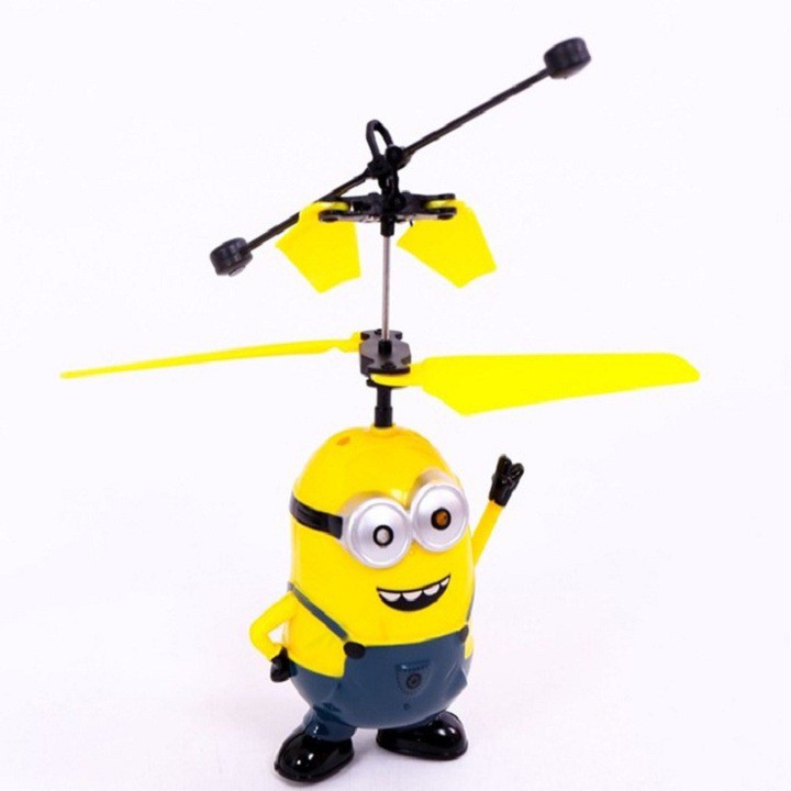 Đồ Chơi Máy Bay Cảm Ứng Minion Cho Bé