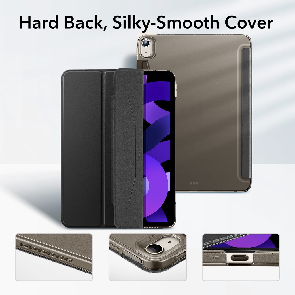 Ốp máy tính bảng ESR nhẹ/tự động khóa-mở sạc không dây bút cảm ứng 2 cho iPad Air 4/5 2022/Pro 11/12.9Pro2020