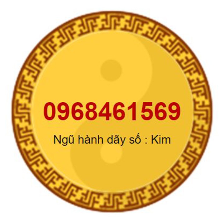 SIM PHONG THỦY HỢP MỆNH THỦY 0968461569