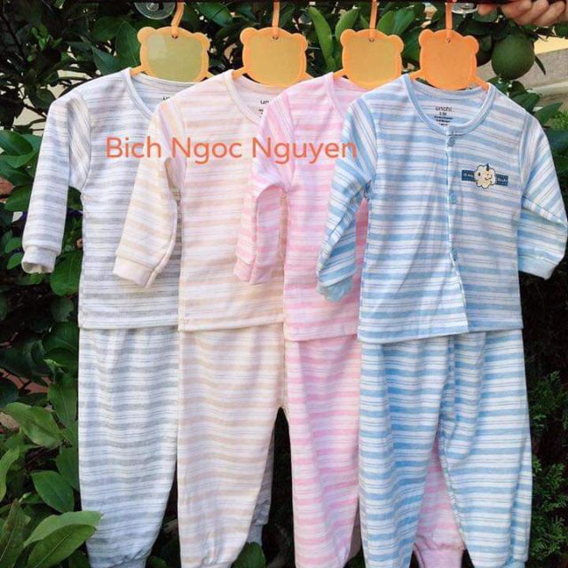 Bộ kẻ Unchi dài tay