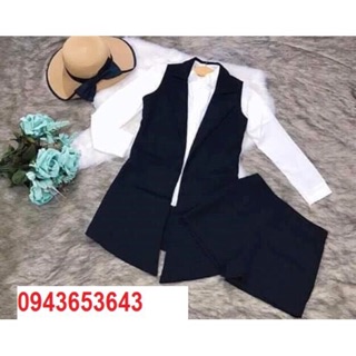 Set vest nữ ngắn thời trang SET01
