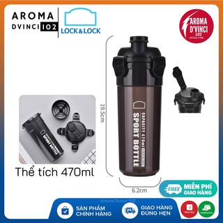 Bình nhựa đựng nước lock&lock hpl931nbk-pr đen