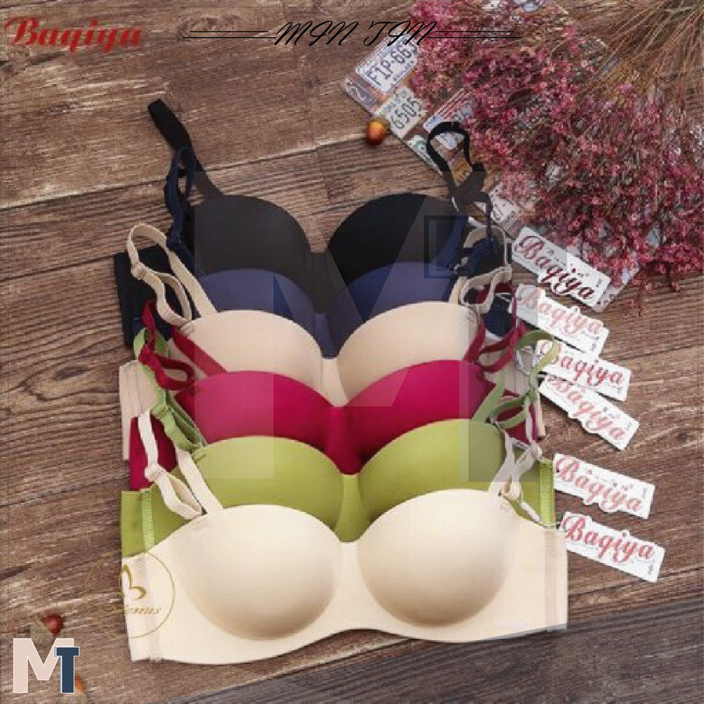 [Mã FAMARAL1 giảm 10K đơn 50K] ÁO NGỰC BAQIYA SU ĐÚC CÚP NGANG KHÔNG GỌNG.- MÂU ÁO SU K09