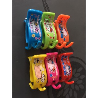 Phụ kiện Kẹp 3 răng hình hello Kitty trơn