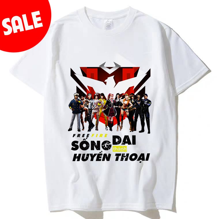 🔥HOT🔥 🔥FLASH SALE🔥 Áo phông Free Fire đẹp giá rẻ | Áo in hình Game cực HOT