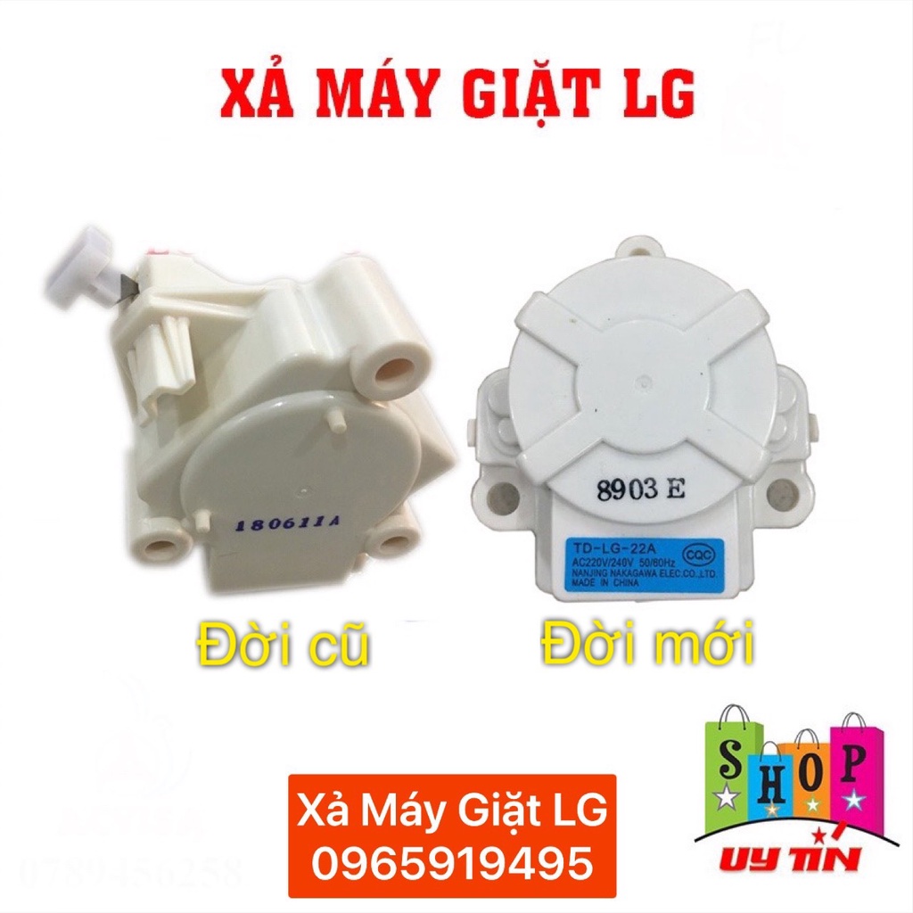 Van xả máy giặt LG các loại - chọn hãng như hình