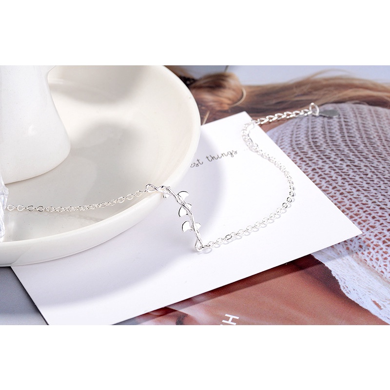 Vòng tay bạc 925 đẹp chính hãng sang trọng cao cấp trang sức bạc CINLA VT030