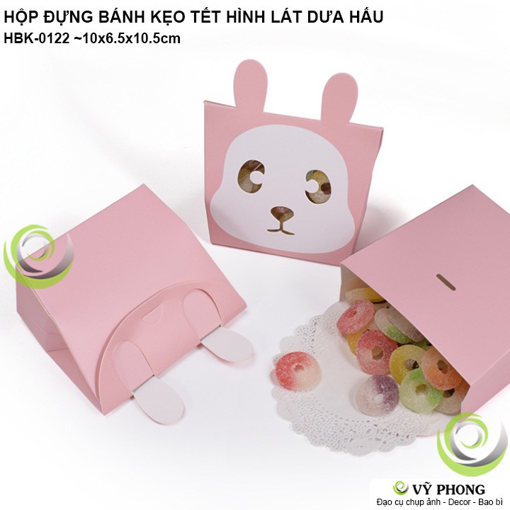 HỘP GIẤY HÌNH GẤU/THỎ CON DỄ THƯƠNG PHONG CÁCH HÀN QUỐC ĐỰNG QUÀ TẶNG CÁC DỊP LỄ SINH NHẬT HBK-0122