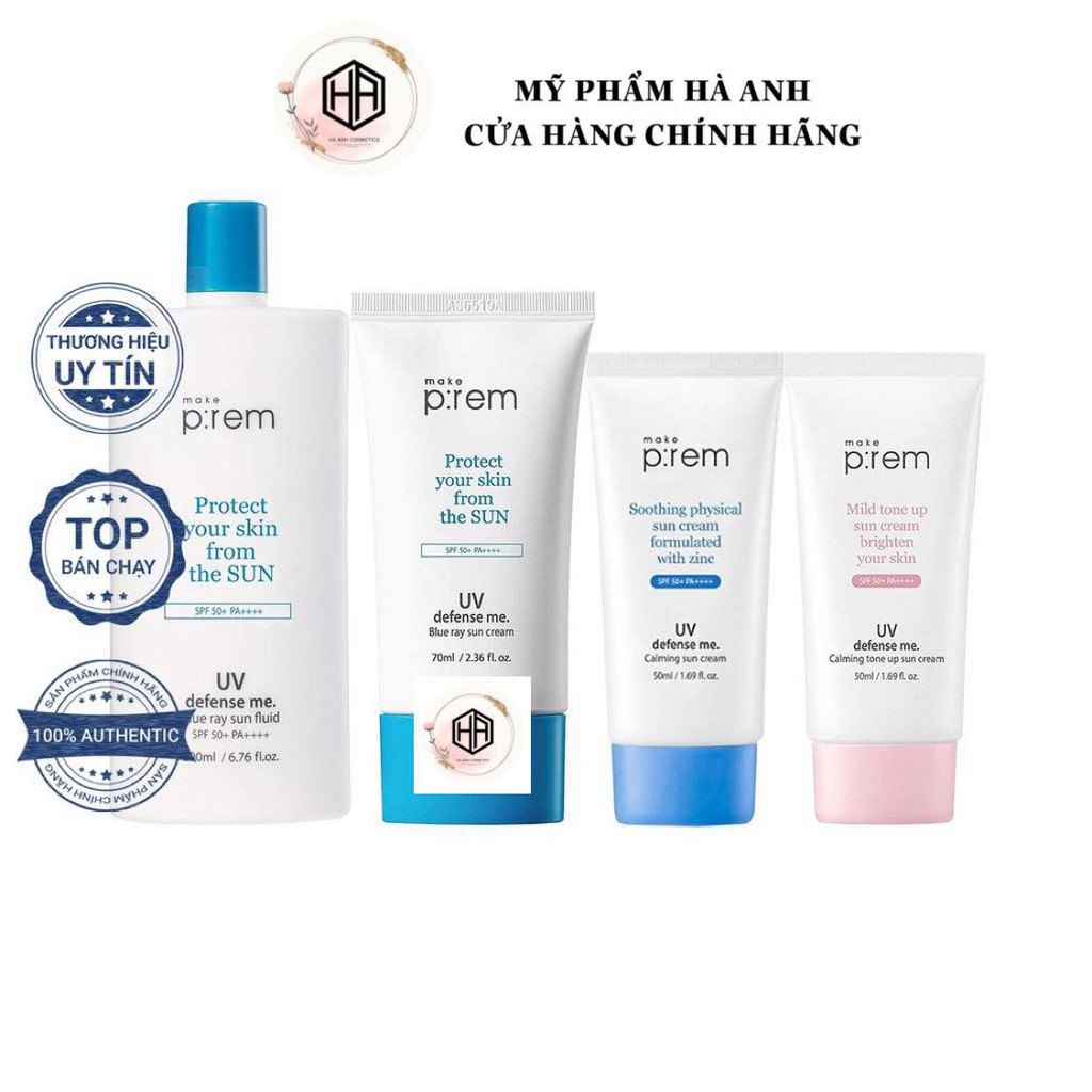 Kem Chống Nắng Vật Lý Make P:rem UV Defense Me | BigBuy360 - bigbuy360.vn