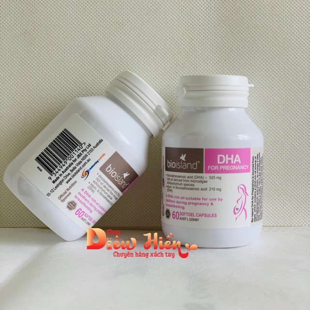 DHA cho bà bầu - Bio Island DHA for Pregnancy