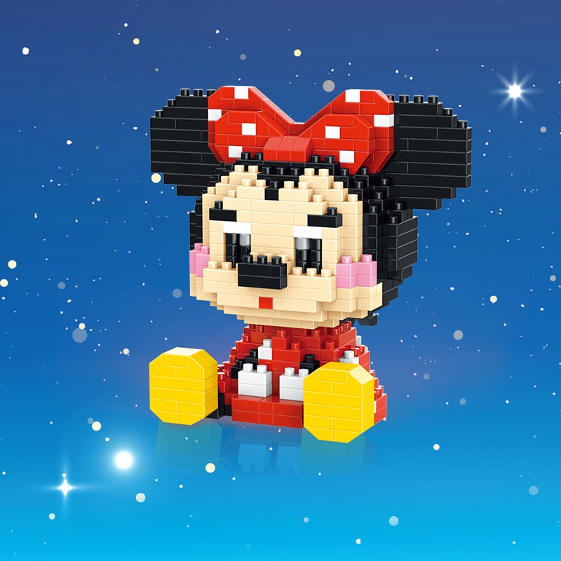 Bộ Đồ Chơi Lắp Ráp Nhân Vật Hoạt Hình Disney Dành Cho Bé