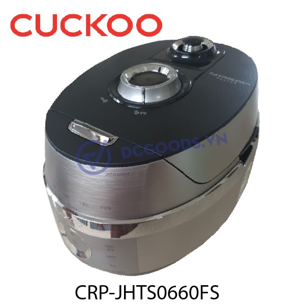 Nồi Cơm Điện Cao Tần Áp Suất Kép Cuckoo CRP-JHTS0660FS Dung Tích 1.08L. Công Nghệ Áp Suất Lần Đầu Tiên Có Mặt Tại Châu Á