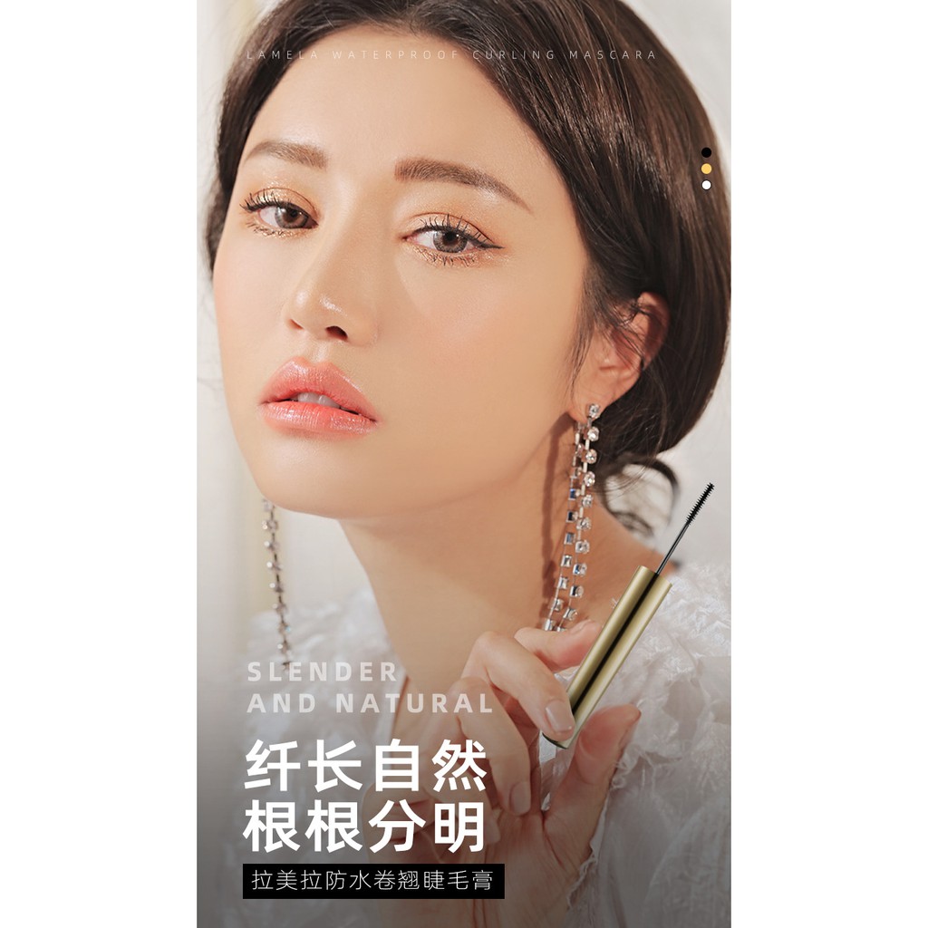 Mascara Siêu Mảnh Tơi Mi Phong Cách Hàn Quốc Skinny Microcara, Chuốt Mi Lameila