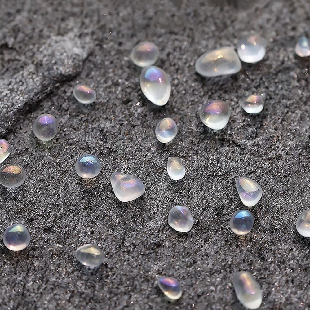 [Hàng mới về] Hộp Đá Màu Ảo Ảnh 3D Nhiều Kích Thước Trang Trí Móng Tay Nghệ Thuật