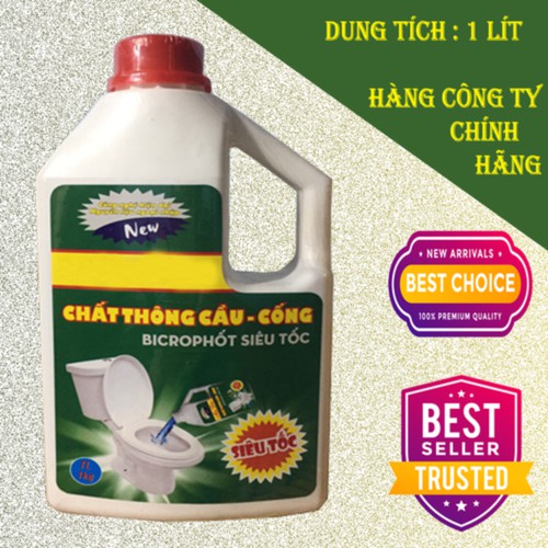 2 Chai Thông Cầu Cống Siêu Mạnh 1700gr/chai