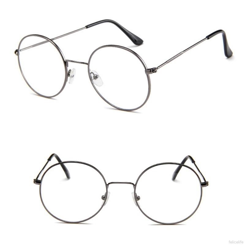 Mắt kính khung tròn kiểu cổ điển