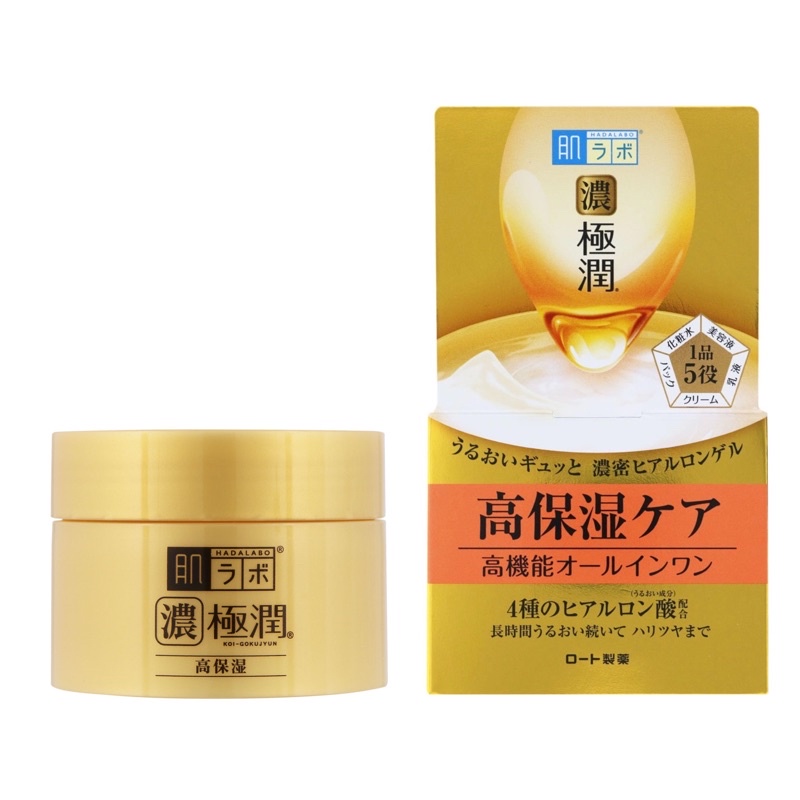 Kem dưỡng da Hada Labo Koi-Gokujyun 5 in 1 Moisturizing Perfect Gel