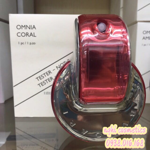 Nước hoa nữ bvlgari omnia coral tester 65ml