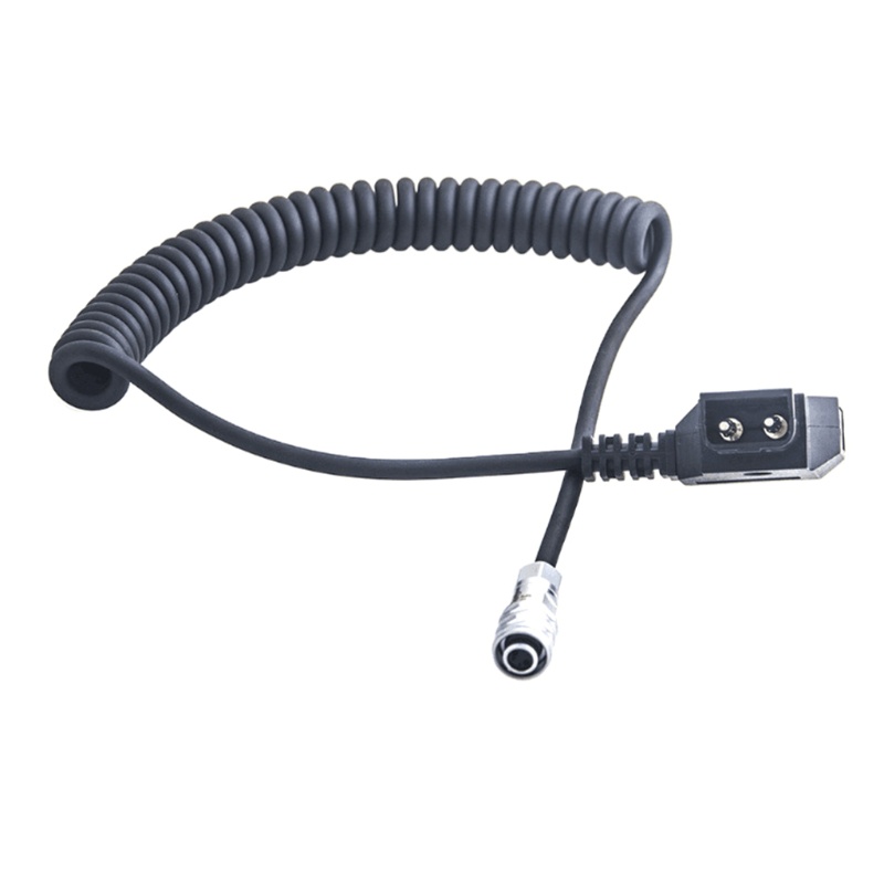 Dây Cáp Nguồn Dạng Lò Xo D-Tama SF6 2-pin Female Cho Blackmagic Camera Cinema BMPCC
