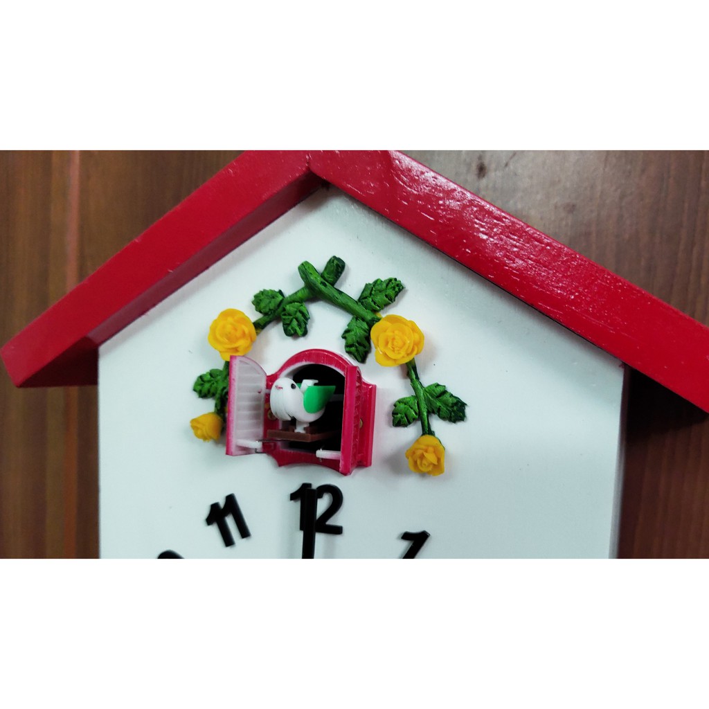 Đồng hồ Cuckoo treo tường hình ngôi nhà - Cuckoo Oclock