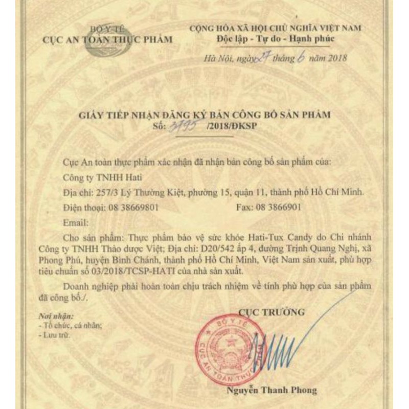 ✅ KẸO NGẬM HO HATI-TUX GÓI 10 VIÊN