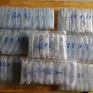 200 cái túi zip mini nhỏ 2.5x2.5 giá 60k/200c