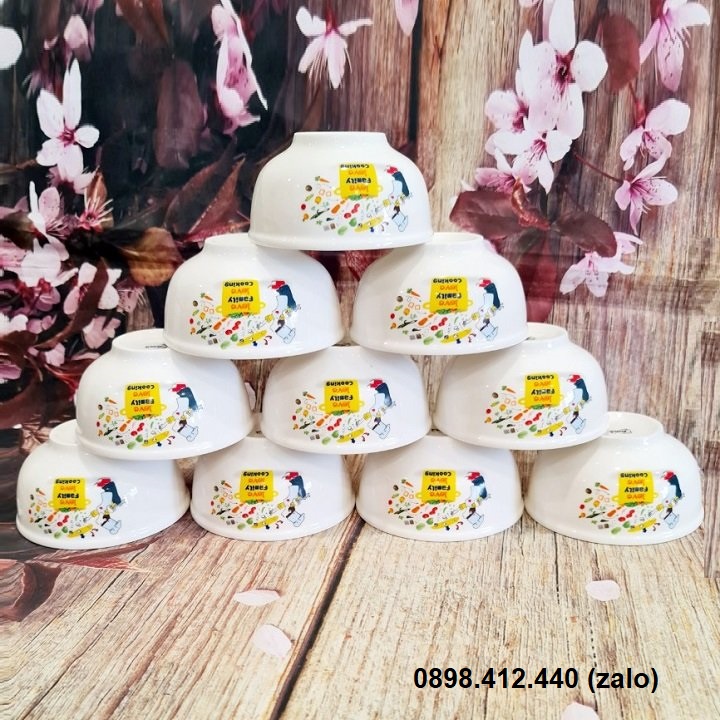bộ chén sứ ăn cơm - chén sứ ăn cơm