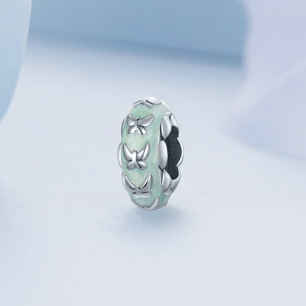 BAMOER Mặt Vòng cổ Bạc 925 Hình Phù Thủy Oz DIY Dành Cho Nữ