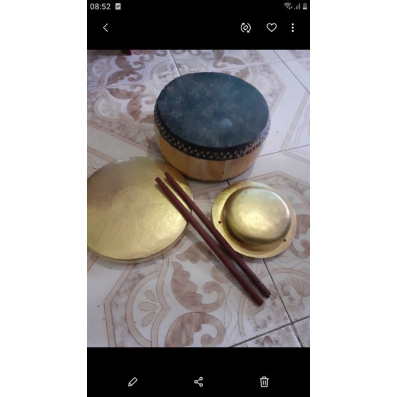 Combo trống .thanh la .tôm trứng