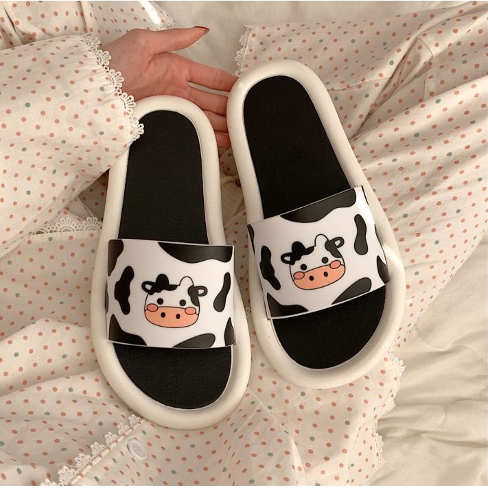 Dép bò sữa quai ngang ulzzang - US322