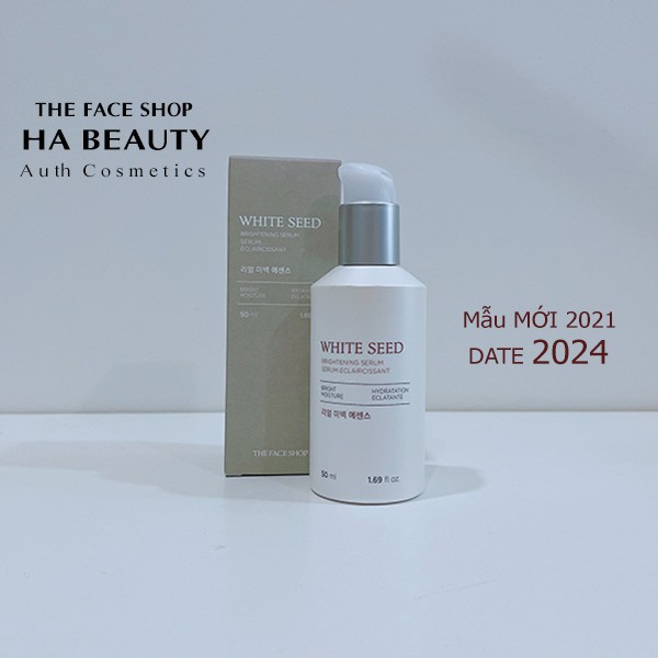 (AUTH_Korea)Tinh chất dưỡng Trắng da WHITE SEED Serum THE FACE SHOP