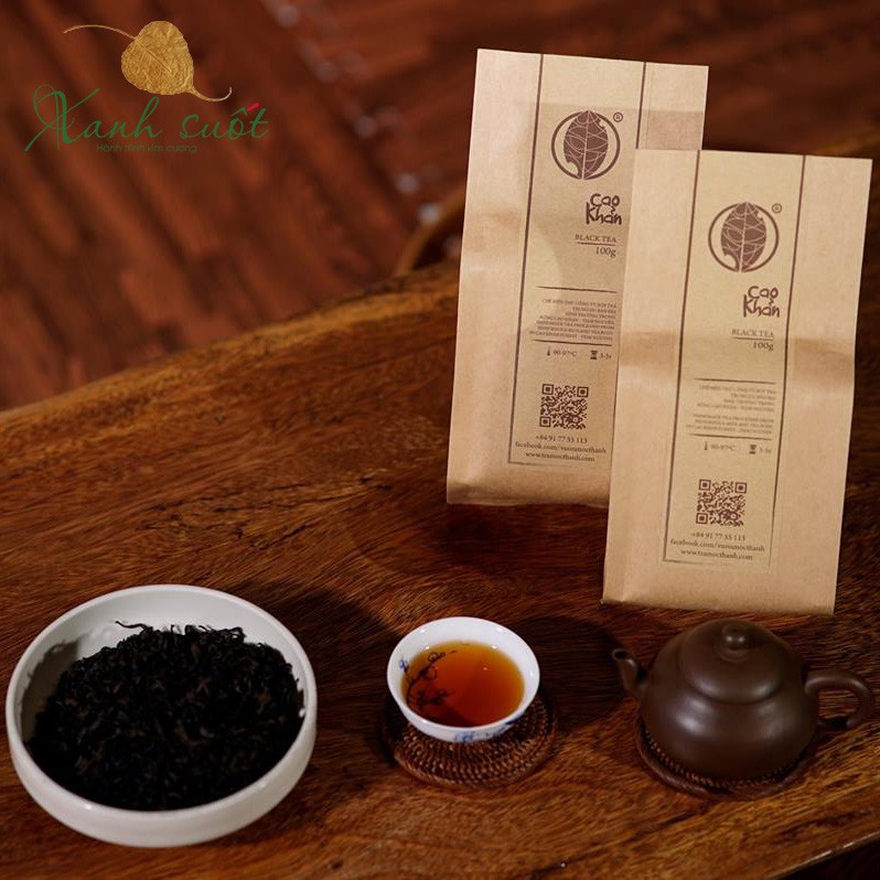 [Trà Mộc Thanh]Hồng Trà Cao Khản 100g - Cao Khan Black Tea