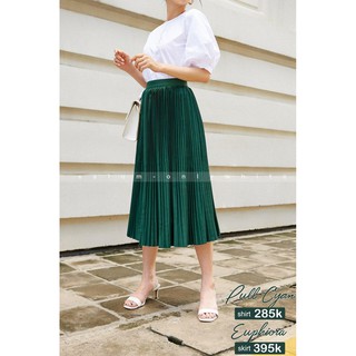 Chân váy dập ly _EUPHORIA