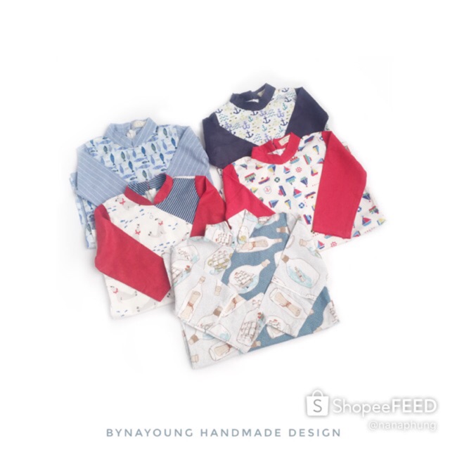 Áo dài handmade bé trai