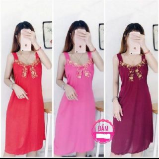 Đầm ngủ thun lạnh -  Đầm thun lạnh dưới 65ky