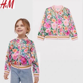 Áo bomber boa HM dư xịn bé gái