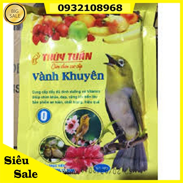 [GÓI 200g] CÁM CHO CHIM KHUYÊN SỐ 0