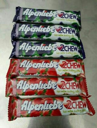 10 thỏi kẹo Alpenliebe