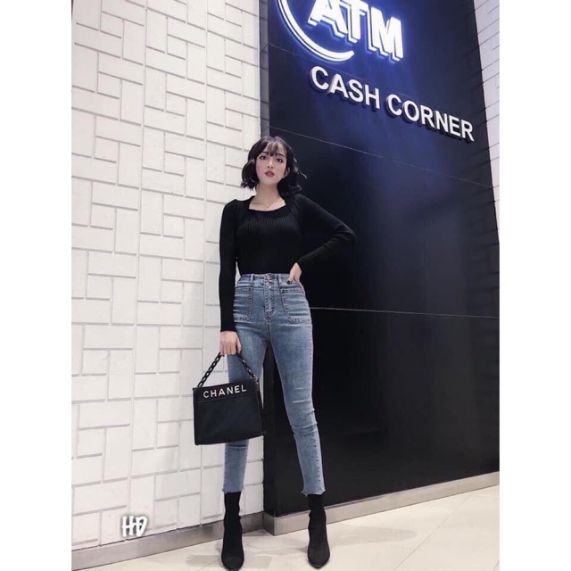 QUẦN JEAN CẠP CAO
