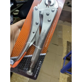 Kìm chết hàm cong Asaki 10 inch