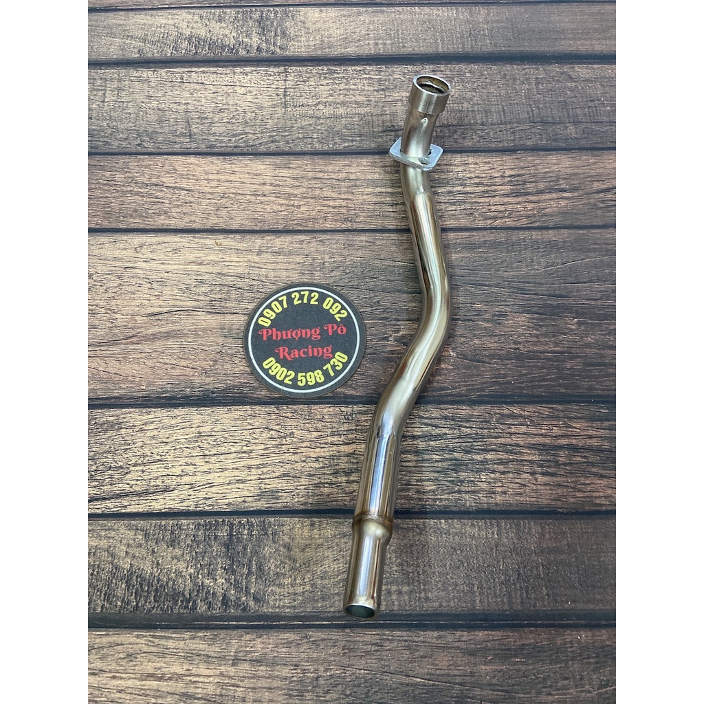 Cổ pô inox gắn pô zin & gắn pô lon pô độ 27x51 dành cho AXELO