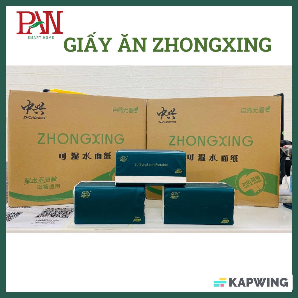 Giấy ăn nội địa Trung Quốc, giấy ăn siêu dai loại đẹp và mềm mịn