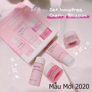 SET MINI DƯỠNG TRẮNG CHERRY BLOSSOM
