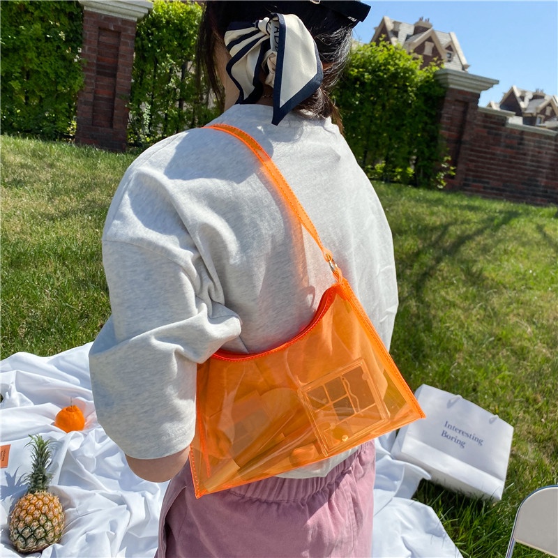 Túi xách trong suốt phong cách thời trang Hàn Quốc dành cho nữ