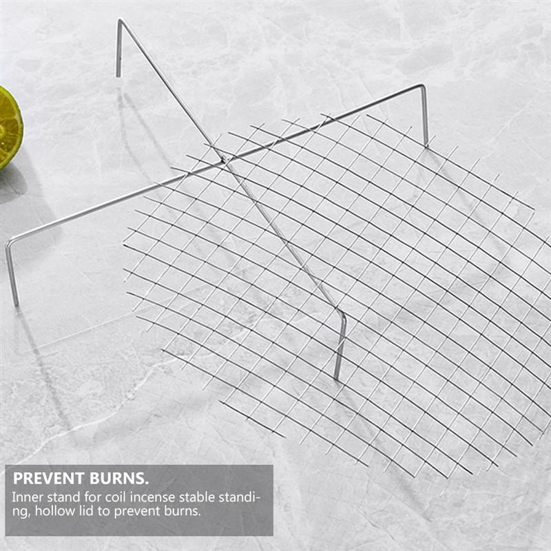 Hộp đựng nhang muỗi bằng thép không gỉ tiện dụng